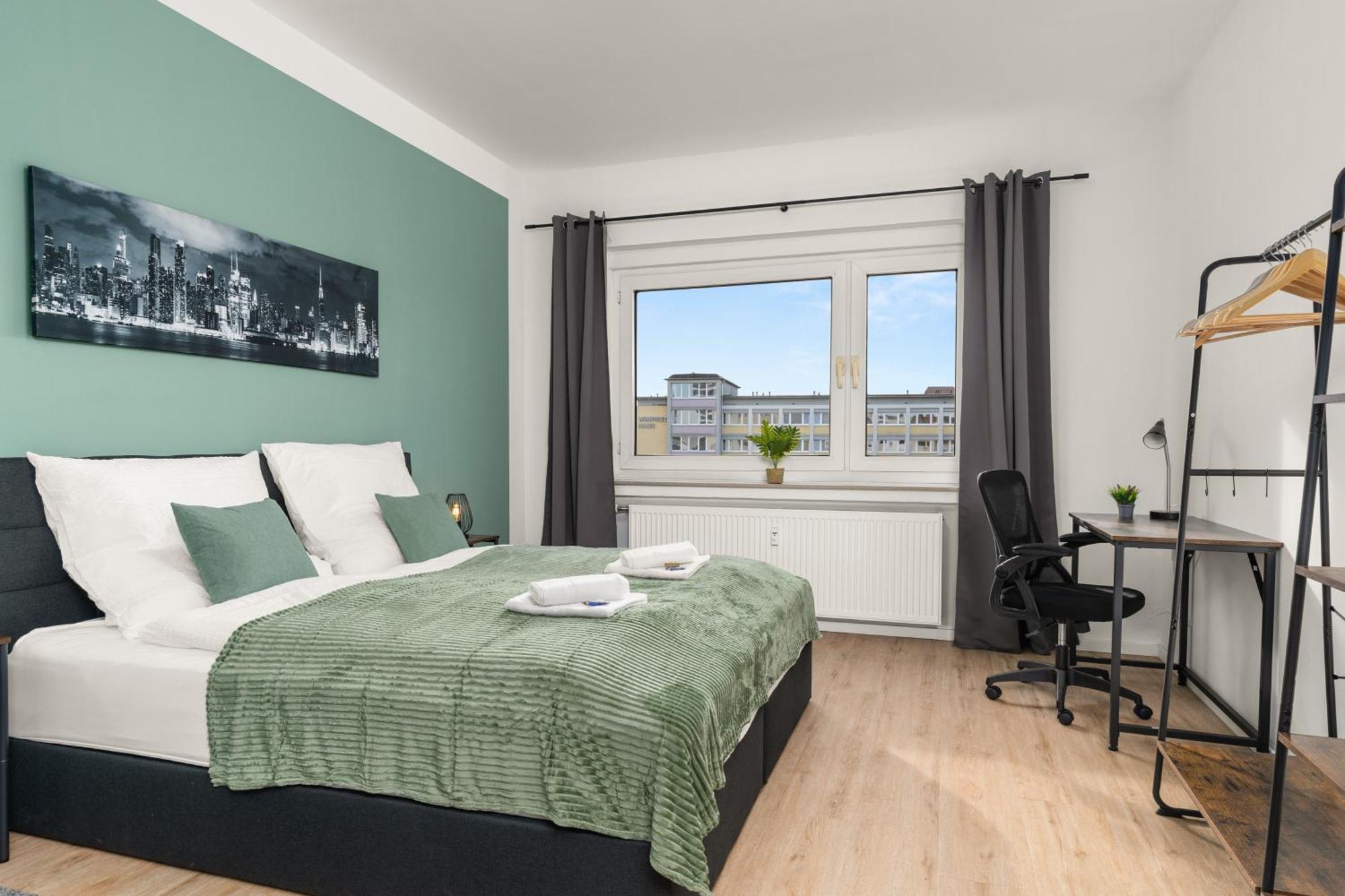 Homely-Apartment Manhattanart, Zentral, Parkplatz, Billard,Ps4, Dart, Balkon Bielefeld Eksteriør billede
