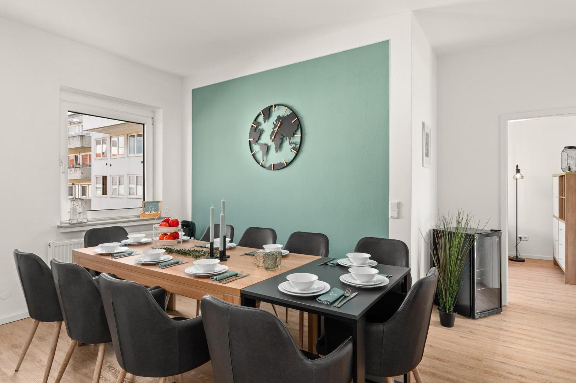 Homely-Apartment Manhattanart, Zentral, Parkplatz, Billard,Ps4, Dart, Balkon Bielefeld Eksteriør billede